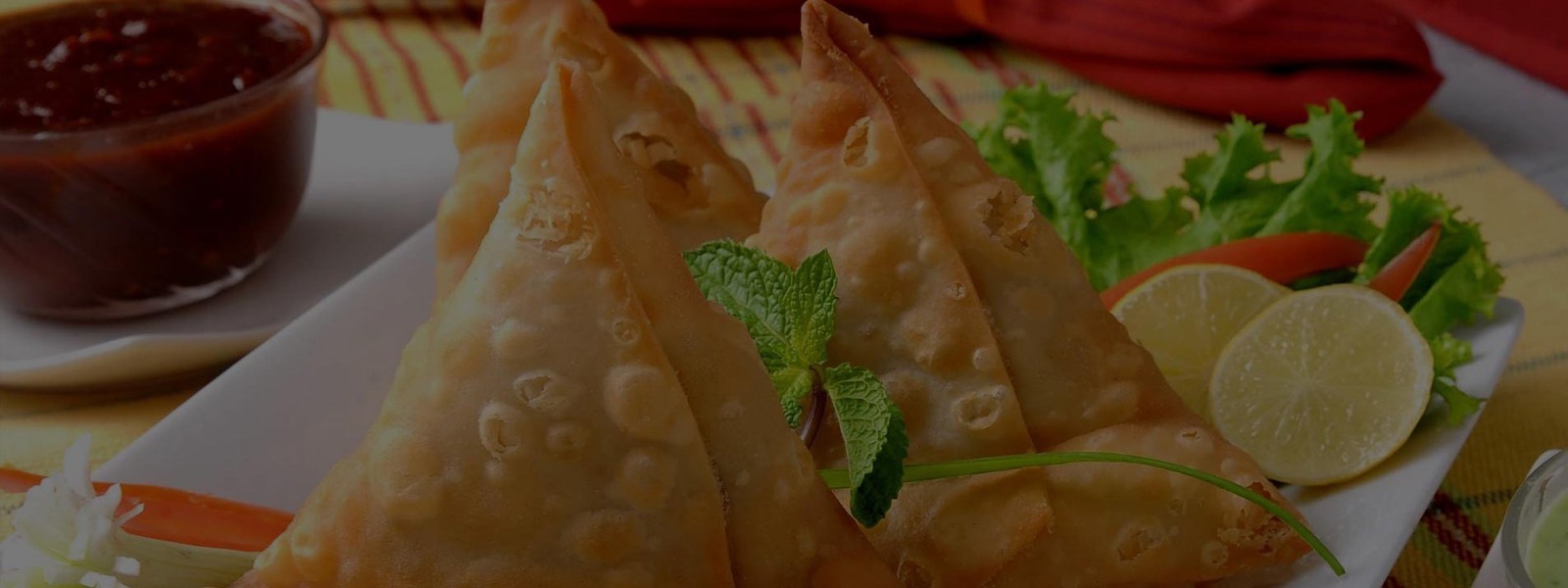 Now Serving samosas Vegetable samosas & Chicken samosas 11:30 AM to 5:30 PM