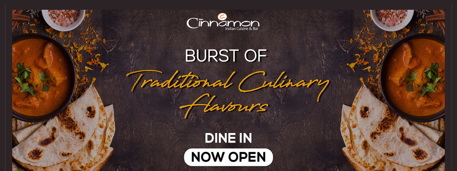 Indian restaurant Cinnamon Indian Cuisine and Bar (InProgress) Calgary, AB (403) 2901777